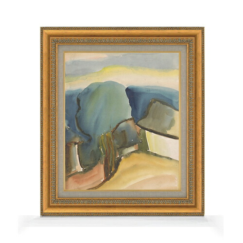 【油絵 直筆仕上げ】パルジャイ ヒルサイド F8 【額入り】 絵画 販売 8号 油彩 抽象画 602×528mm 複製画 送料無料 プレゼント ギフト 開店祝い 開業祝い 退職祝い 新築祝い リビング 玄関 モダン アートフレーム 壁掛け