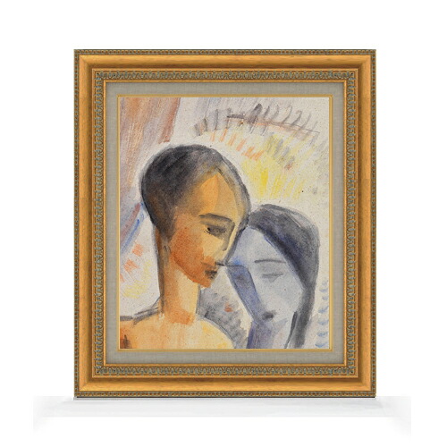 【油絵 直筆仕上げ】ヨハンセン パール(1921) F8 【額入り】 絵画 販売 8号 油彩 抽象画 602×528mm 複製画 送料無料 プレゼント ギフト 開店祝い 開業祝い 退職祝い 新築祝い リビング 玄関 モダン アートフレーム 壁掛け|絵画販売アートレスト