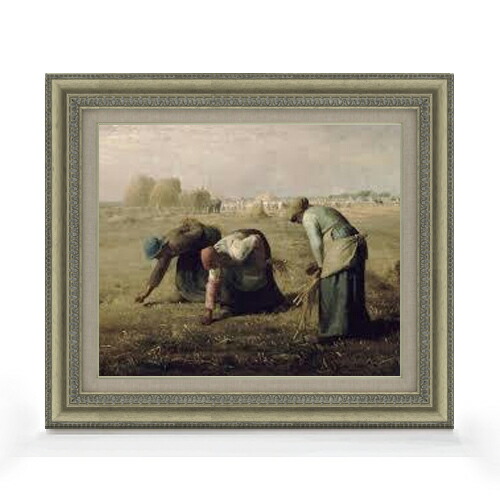 楽天市場】【スーパーSALE10％OFF】名画 油絵 落穂拾い(おちほひろい