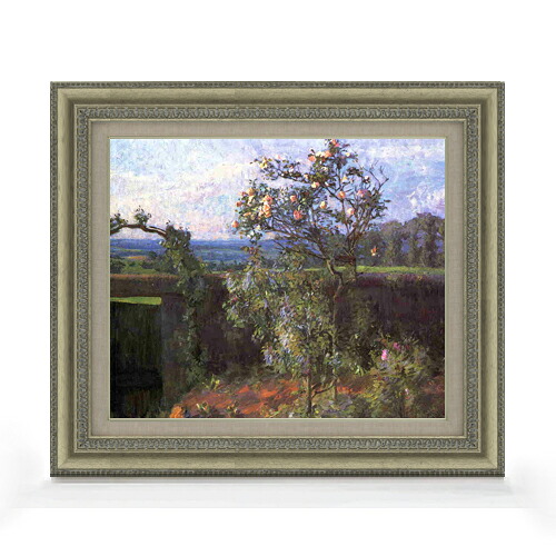 【油絵 直筆仕上げ】カイユボット イエール近郊の風景 F8 【額入り】 絵画 販売 8号 油彩 風景画 602×528mm 複製画 送料無料 プレゼント ギフト 開店祝い 開業祝い 退職祝い 新築祝い リビング 玄関 モダン アートフレーム 壁掛け 28,490円