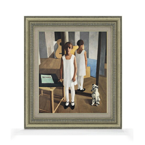 【油絵 直筆仕上げ】フェリーチェ・カゾラーティ Beethoven F8 【額入り】 絵画 販売 8号 油彩 人物画 602×528mm 複製画 送料無料 プレゼント ギフト 開店祝い 開業祝い 退職祝い 新築祝い リビング 玄関 モダン アートフレーム 壁掛け