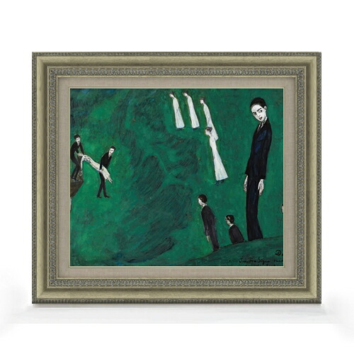 【油絵 直筆仕上げ】ダーデル デン・ドリンナード・フリカン F8 【額入り】 絵画 販売 8号 油彩 抽象画 602×528mm 複製画 送料無料 プレゼント ギフト 開店祝い 開業祝い 退職祝い 新築祝い リビング 玄関 モダン アートフレーム 壁掛け