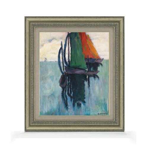 【油絵 直筆仕上げ】ドレルシェル ウィンドスティル F8 【額入り】 絵画 販売 8号 油彩 抽象画 602×528mm 複製画 送料無料 プレゼント ギフト 開店祝い 開業祝い 退職祝い 新築祝い リビング 玄関 モダン アートフレーム 壁掛け