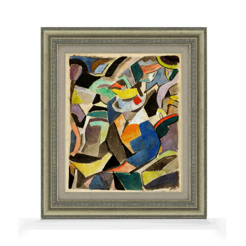 【油絵 直筆仕上げ】ニューマン 抽象的 F8 【額入り】 絵画 販売 8号 油彩 抽象画 602×528mm 複製画 送料無料 プレゼント ギフト 開店祝い 開業祝い 退職祝い 新築祝い リビング 玄関 モダン アートフレーム 壁掛け 27,720円