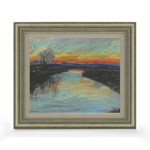 【油絵 直筆仕上げ】パルジャイ 赤い夜明け F8 【額入り】 絵画 販売 8号 油彩 抽象画 602×528mm 複製画 送料無料 プレゼント ギフト 開店祝い 開業祝い 退職祝い 新築祝い リビング 玄関 モダン アートフレーム 壁掛け|絵画販売アートレスト