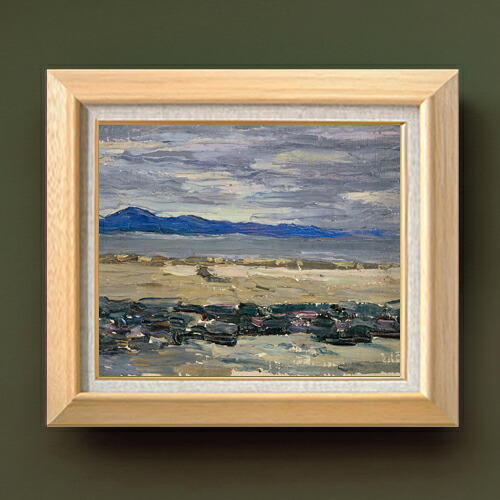 【油絵 直筆仕上げ】ワシリー・カンディンスキー Tunis, Kstenlandschaft 2 F8 【額入り】 絵画 販売 8号 油彩 風景画 600×526mm 複製画 送料無料 プレゼント ギフト 開店祝い 開業祝い 退職祝い 新築祝い リビング 玄関 モダン アートフレーム 壁掛け|絵画販売アートレスト