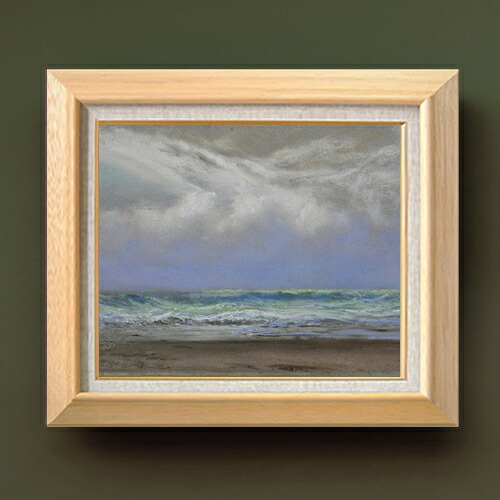 【油絵 直筆仕上げ】トライオン A Shift of Wind from East to Northwest F8 【額入り】 絵画 販売 8号 油彩 風景画 600×526mm 複製画 送料無料 プレゼント ギフト 開店祝い 開業祝い 退職祝い 新築祝い リビング 玄関 モダン アートフレーム 壁掛け|絵画販売アートレスト