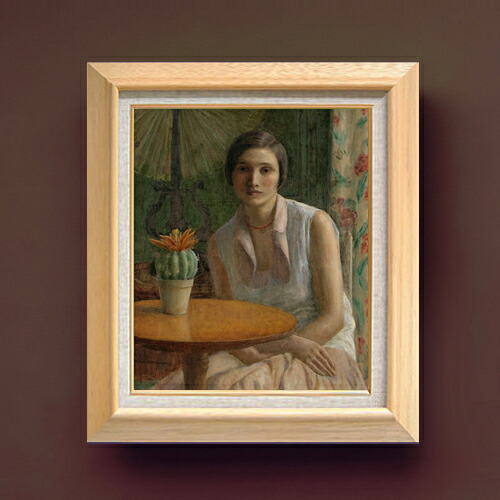 【油絵 直筆仕上げ】フリージキー Portrait of a Woman F8 【額入り】 絵画 販売 8号 油彩 人物画 600×526mm 複製画 送料無料 プレゼント ギフト 開店祝い 開業祝い 退職祝い 新築祝い リビング 玄関 モダン アートフレーム 壁掛け|絵画販売アートレスト