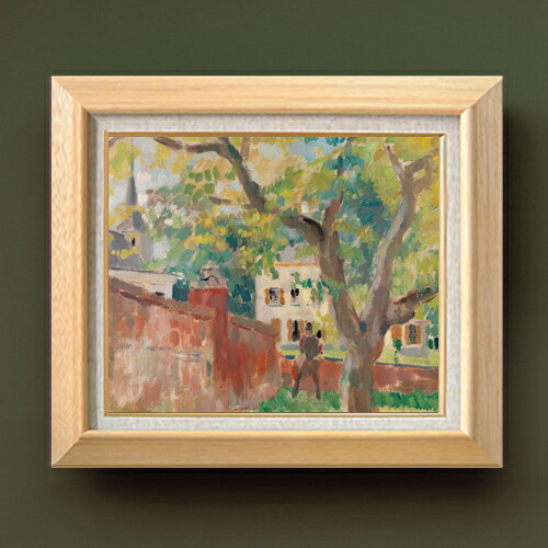 【油絵 直筆仕上げ】ウーターズ 古いクルミの木 F8 【額入り】 絵画 販売 8号 油彩 抽象画 600×526mm 複製画 送料無料 プレゼント ギフト 開店祝い 開業祝い 退職祝い 新築祝い リビング 玄関 モダン アートフレーム 壁掛け|絵画販売アートレスト