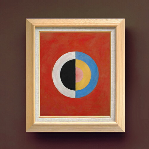 【油絵 直筆仕上げ】クリント グループ9 F8 【額入り】 絵画 販売 8号 油彩 抽象画 600&times;526mm 複製画 送料無料 プレゼント ギフト 開店祝い 開業祝い 退職祝い 新築祝い リビング 玄関 モダン アートフレーム 壁掛け｜絵画販売アートレスト 28,490円