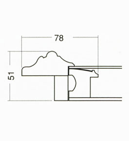 クロード・モネテームズ川F3サイズ油絵直筆仕上げ418×366mm額縁ガラス板|絵画アートインテリア壁掛け複製画