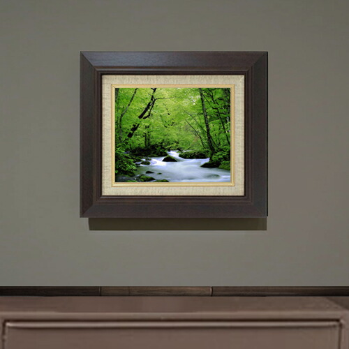 楽天市場】【油絵 直筆仕上げ】赤富士(2) F8サイズ 額入り