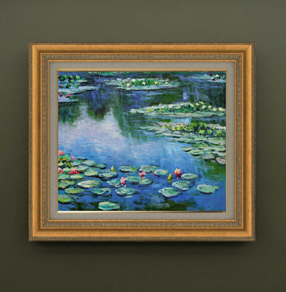 楽天市場】【油絵 直筆仕上げ】クロード・モネ ひまわりの房 F6 【額