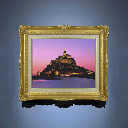 楽天市場】【油絵 直筆仕上げ】キルキュフェットル山 -日没- F6