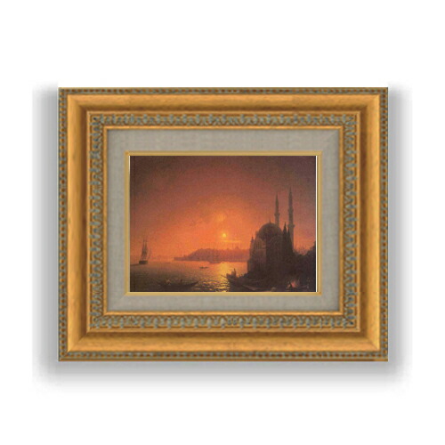 楽天市場】【油絵 直筆仕上げ】ターナー モートレイクテラス SMサイズ