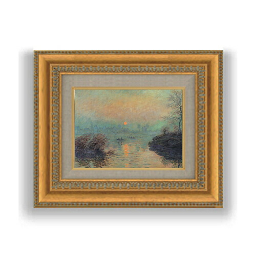 楽天市場】【油絵 直筆仕上げ】クロード・モネ ヴェトゥイユ近くの