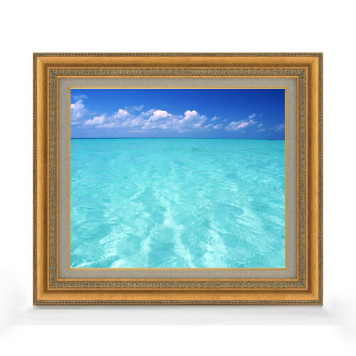 【油絵 直筆仕上げ】blue on blue F8サイズ 額入り 【キャンバス・アクリル/額入り】 油彩 風景画 オリジナル風景画アート 風水画 602×528mm 複製画 送料無料 プレゼント ギフト 開店祝い 開業祝い 退職祝い 新築祝い リビング 玄関 モダン アートフレーム 壁掛け