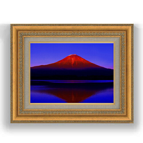 楽天市場】絵画 油絵 赤富士 （森田浩二） F6号 送料無料 【肉筆