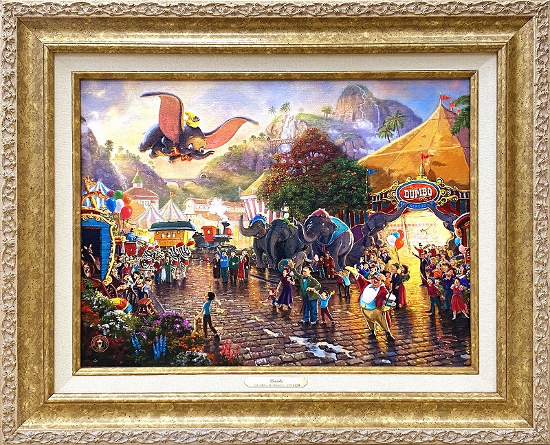 ディズニーファインアート ダンボ セル画 タペストリー ディズニー