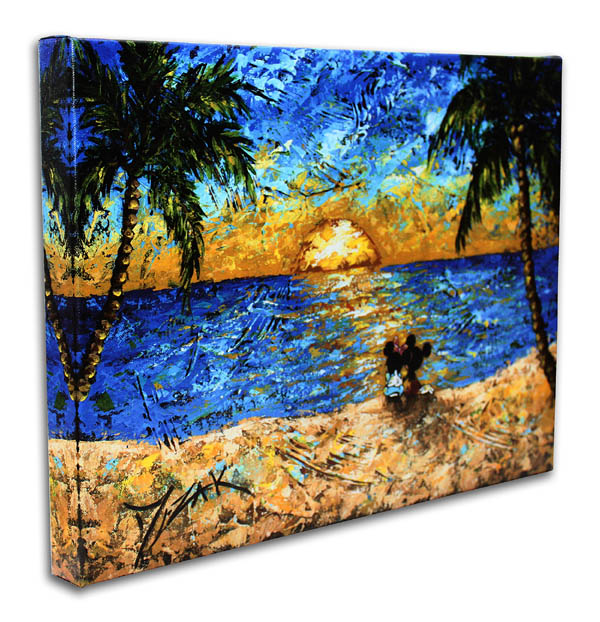 楽天市場 ラッセン ディズニー ポスター ミッキー ミニー シーサイド ロマンス アート 絵画 インテリア Disney アートショップ フォームス