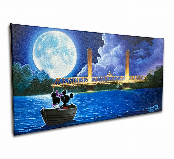 楽天市場 ラッセン ディズニー ポスター ミッキー ミニー シーサイド ロマンス アート 絵画 インテリア Disney アートショップ フォームス