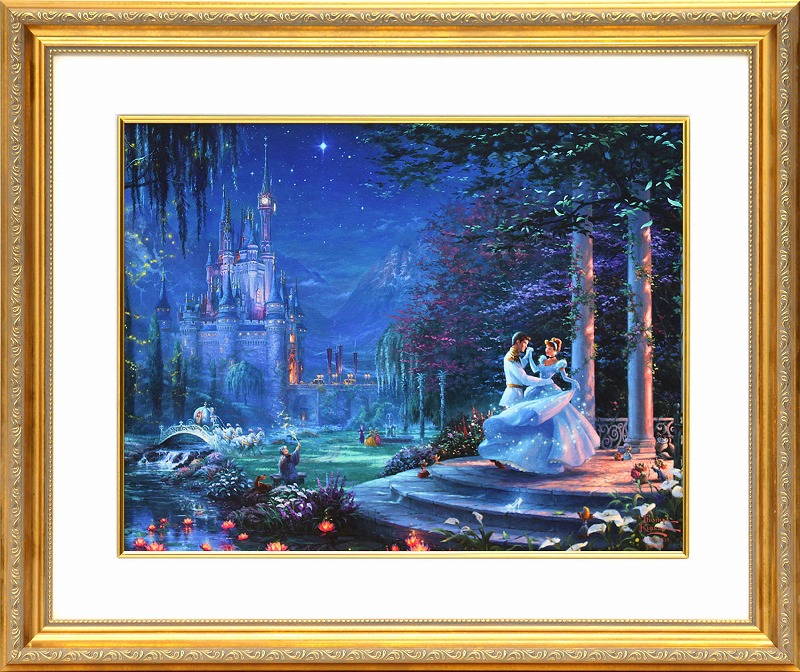 楽天市場】ディズニー 版画 ミッキー夜空 月 星 moon Music of