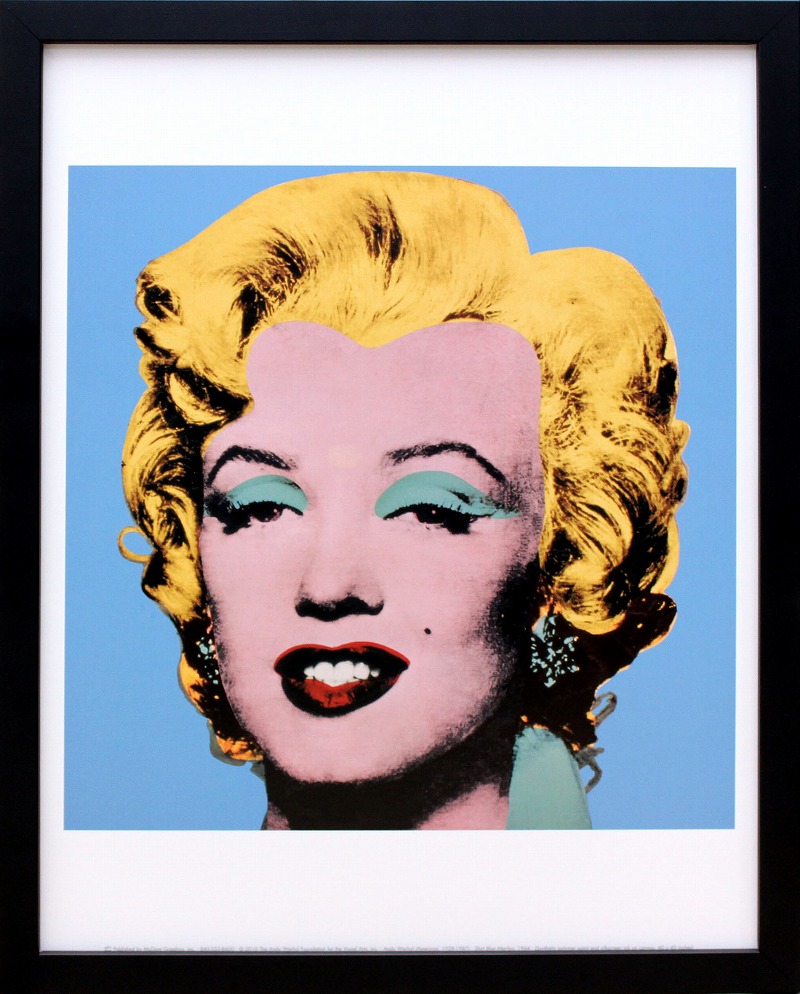 楽天市場 アンディ ウォーホル マリリン モンロー ショットブルー 1964 展示用フック付ポスター ポップアート インテリア アート アンディウォーホル アンディ ウォーホル 絵画インテリア アートショップ フォームス
