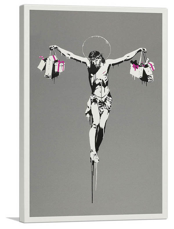 楽天市場】バンクシー アートパネル BANKSY Banksy「マイルド