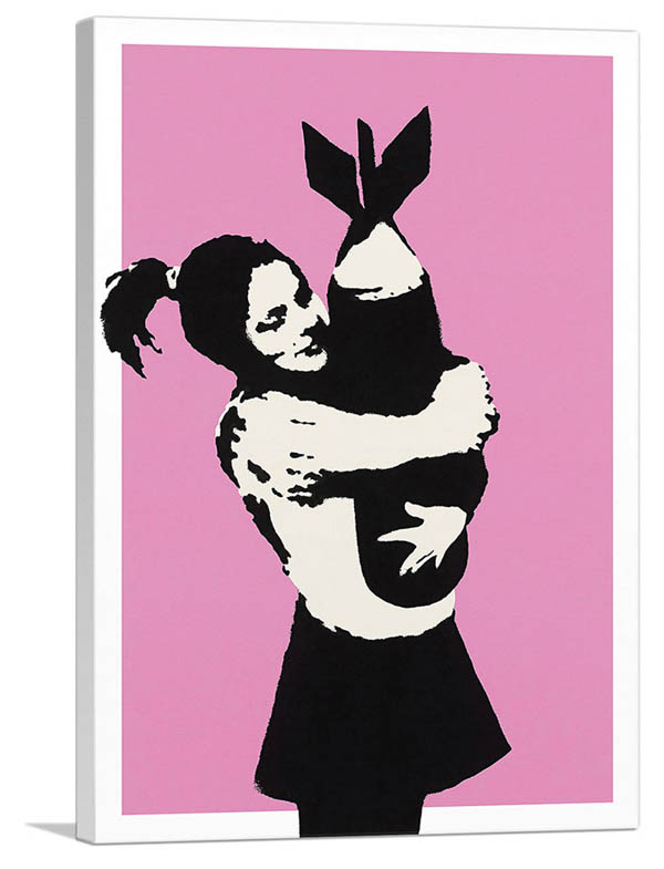 楽天市場】バンクシー アートパネル BANKSY Banksy「スプレー缶