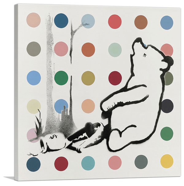 楽天市場】バンクシー アートパネル BANKSY Banksy「イフ グラフィティ