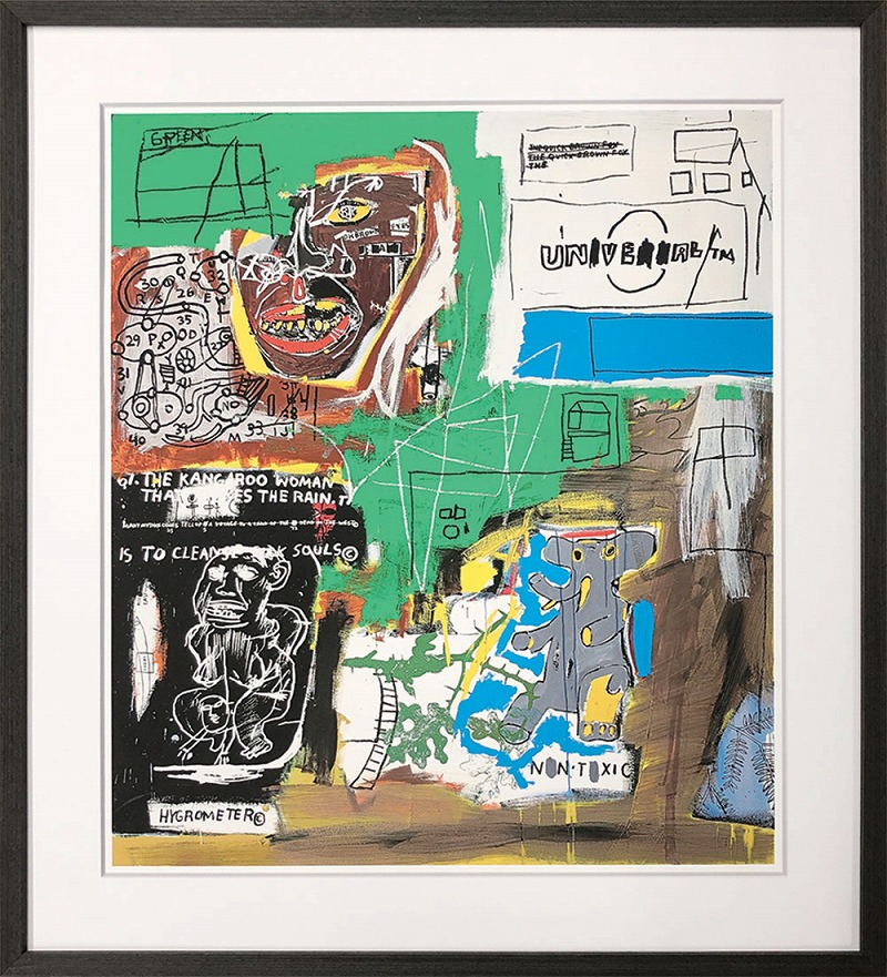 アートフレーム バスキア Jean-Michel Basquiat Pez アートポスター Jean-Michel Basquiat 「Pez Dispenser,1984