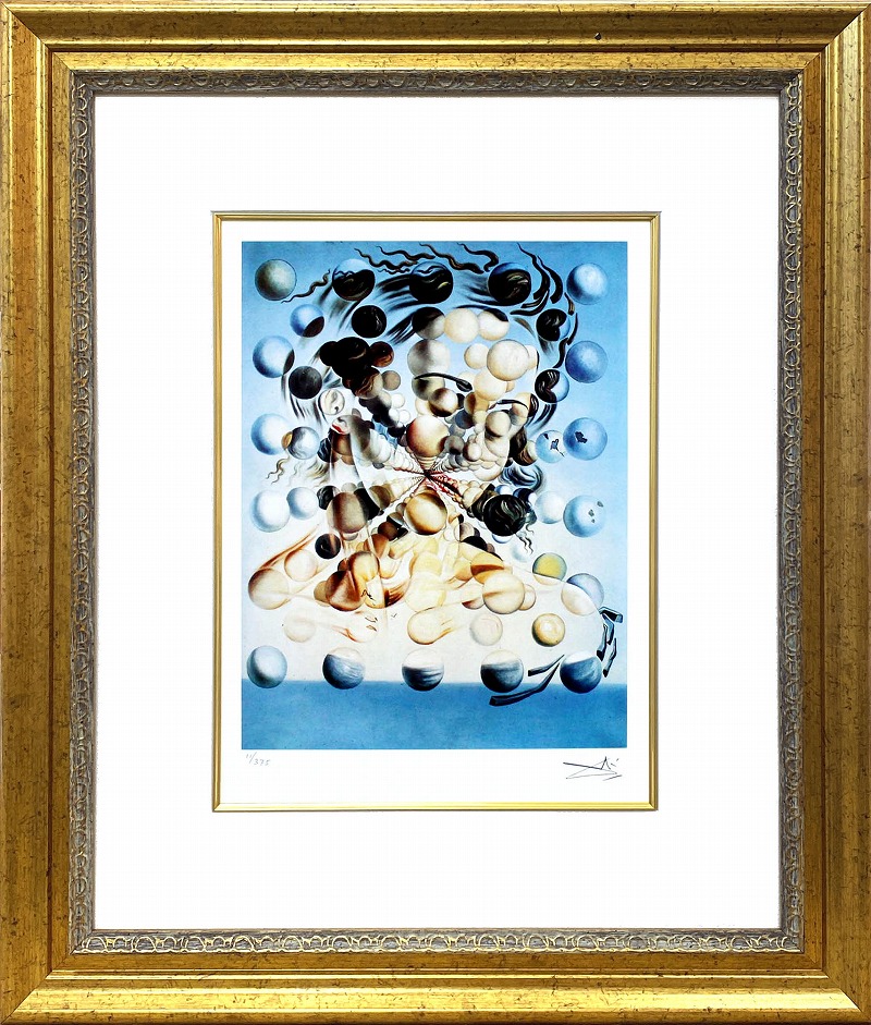 【マラソン限定クーポン】ダリ 絵画「球体のガラテア」作品証明書 展示用フック 限定エディション付複製画ジークレ【レビュー特典付き】【輸入品】|アートショップ フォームス