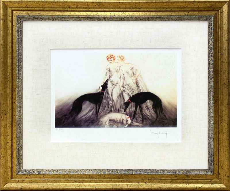 楽天市場】ルイ・イカール リリィ 人物画 絵画 女性 アールデコ