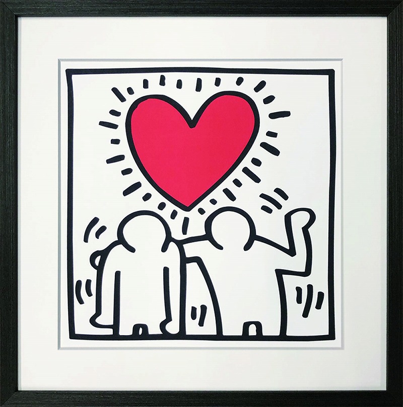 Keith Haring、Mom、希少レゾネ、新品額装付、アート 楽天市場】【レビュー特典付き】キース ヘリング「Untitled