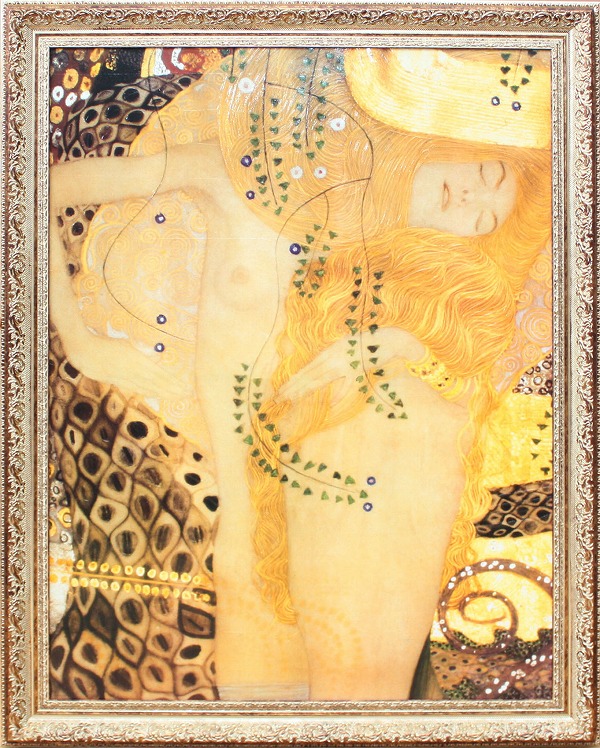 ゲルアート　グスタフ クリムト 楽天市場】【レビュー特典付き】グスタフ クリムト「人生の三