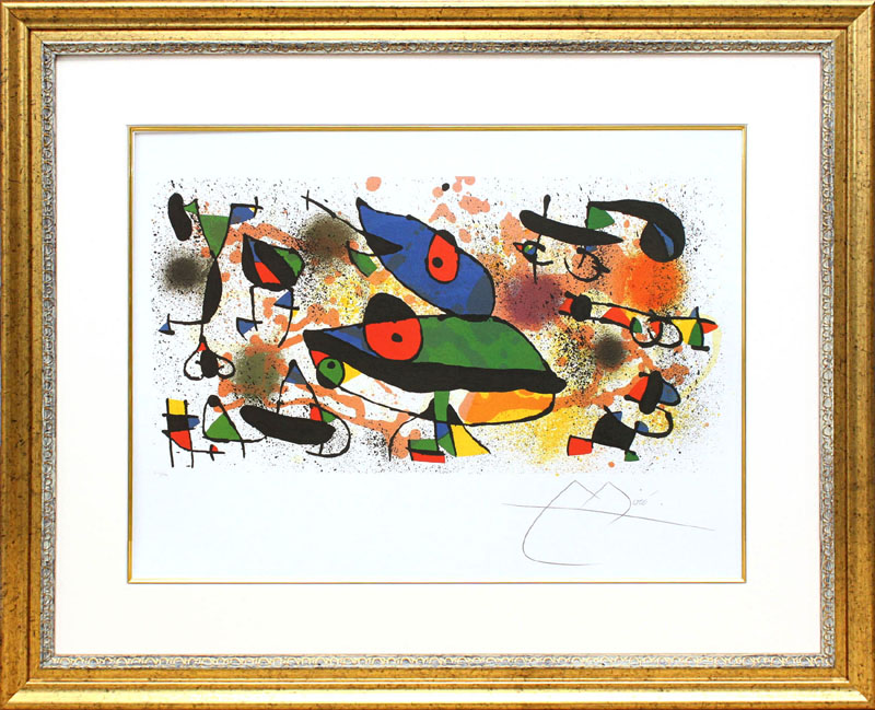 楽天市場】【スーパーSALE10％OFF】絵画 ジョアン ミロ 緑の月(S
