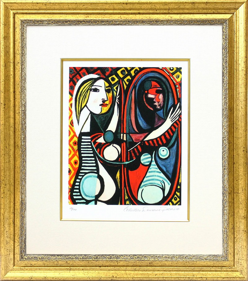楽天市場】【レビュー特典付き】ピカソ絵画 ピカソ絵「夢」作品 楽天市場】【レビュー特典付き】ピカソ絵画 ピカソ絵「夢」作品