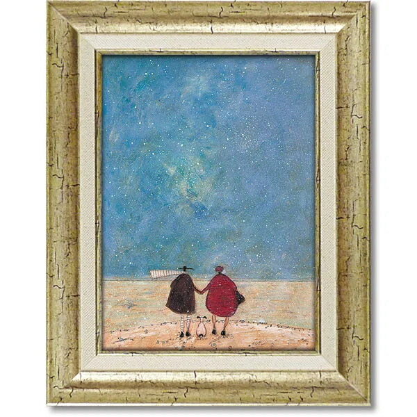サムトフト 絵画「ビッグ スカイ」Sサイズ ゲル加工アート アートフレーム 絵画インテリア 壁掛け 模様替え 新生活 額縁 額装 額入り アートパネル アートフレーム サム トフト【レビュー特典付き】