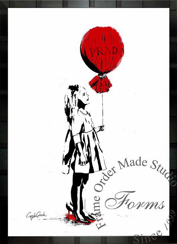 まとめ買いリクエスト 【PRADA】 額装ブランドオマージュポスター PRADA type☆A4額装済オマージュアートインテリアポスター.#218