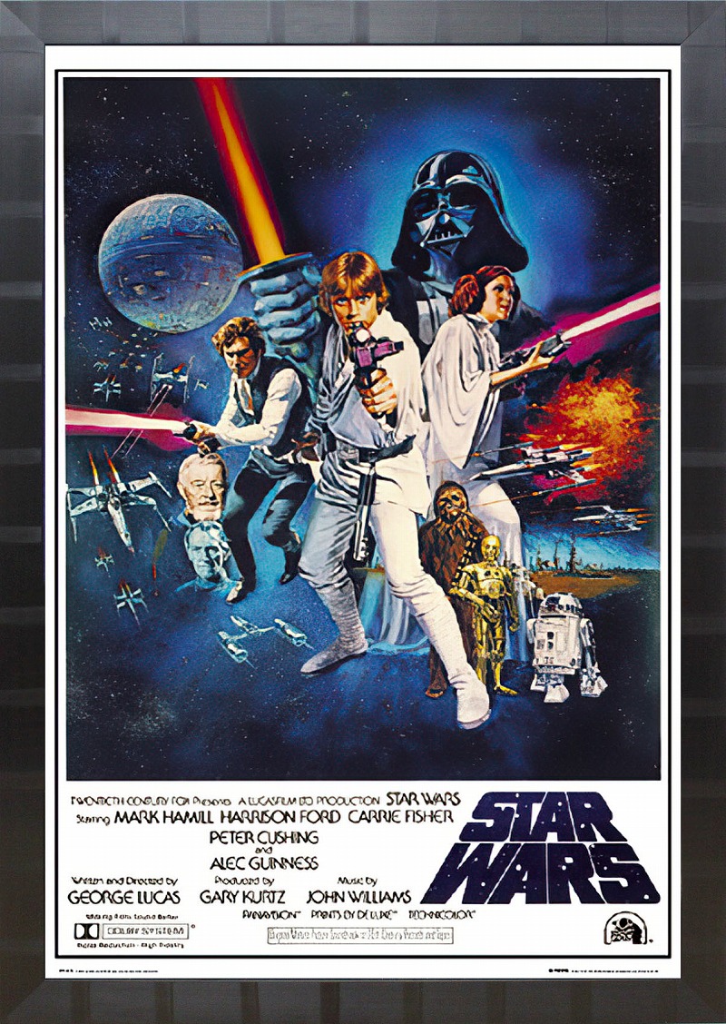 超レアポスター スターウォーズ アメリカ映画ポスター チラシ6枚同梱