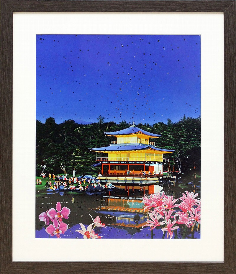 楽天市場】絵画 ヒロ・ヤマガタ ポスター ヒロヤマガタ ポスター 花火