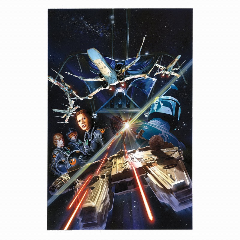 楽天市場】スターウォーズ絵画 公式 Star Wars「オールブラザーズ」額 