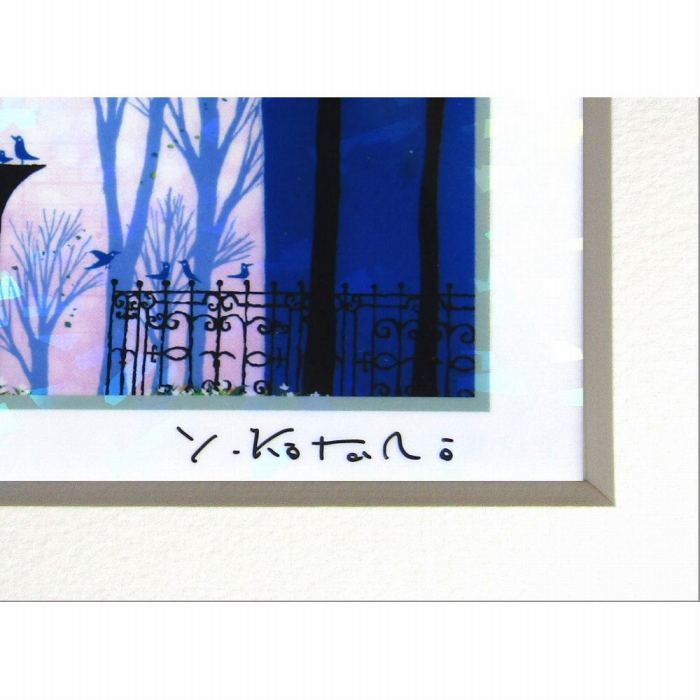 品多く 吉岡浩太郎 東京タワー 太子 クリスタルプリント 風景画 夜景