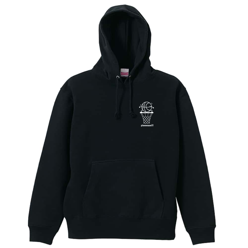 ＼10%OFFクーポン／ バスケ パーカー プルオーバー メンズ レディース ジュニア 練習着 裏パイル おもしろ 名入れ スウェット おしゃれ キッズ 大きいサイズ 文字入れ無料 「お願い入って」 アートワークスコウベ 【送料無料】 4,304円