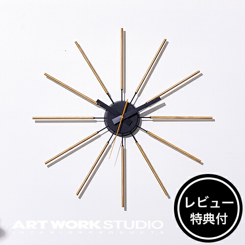 【レビュー特典付】【アートワークスタジオ公式】 ARTWORKSTUDIO 壁掛け時計 TK-2095 Prisma-wall clock プリズマウォールクロック 壁掛け時計 スイーブムーブメント 電池式 真鍮 スチール ビンテージ|アートワークスタジオ公式