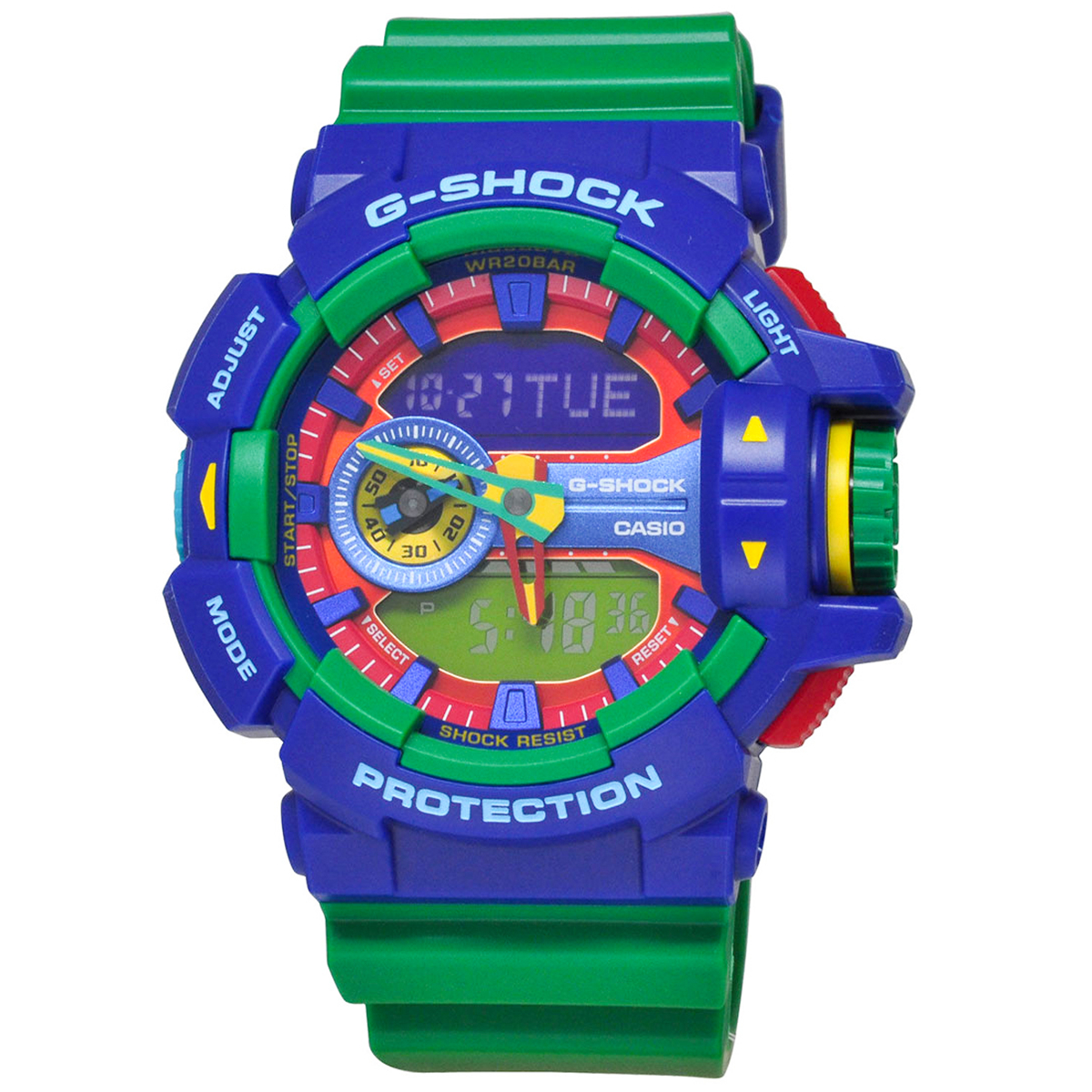 楽天市場 全品送料無料 G Shock Gショック ジーショック Casio カシオ Ga 400 2a Hyper Colors メンズ 時計 腕時計 プレゼント 贈り物 ギフト 彼氏 彼女 あす楽 セレクトショップ Number11