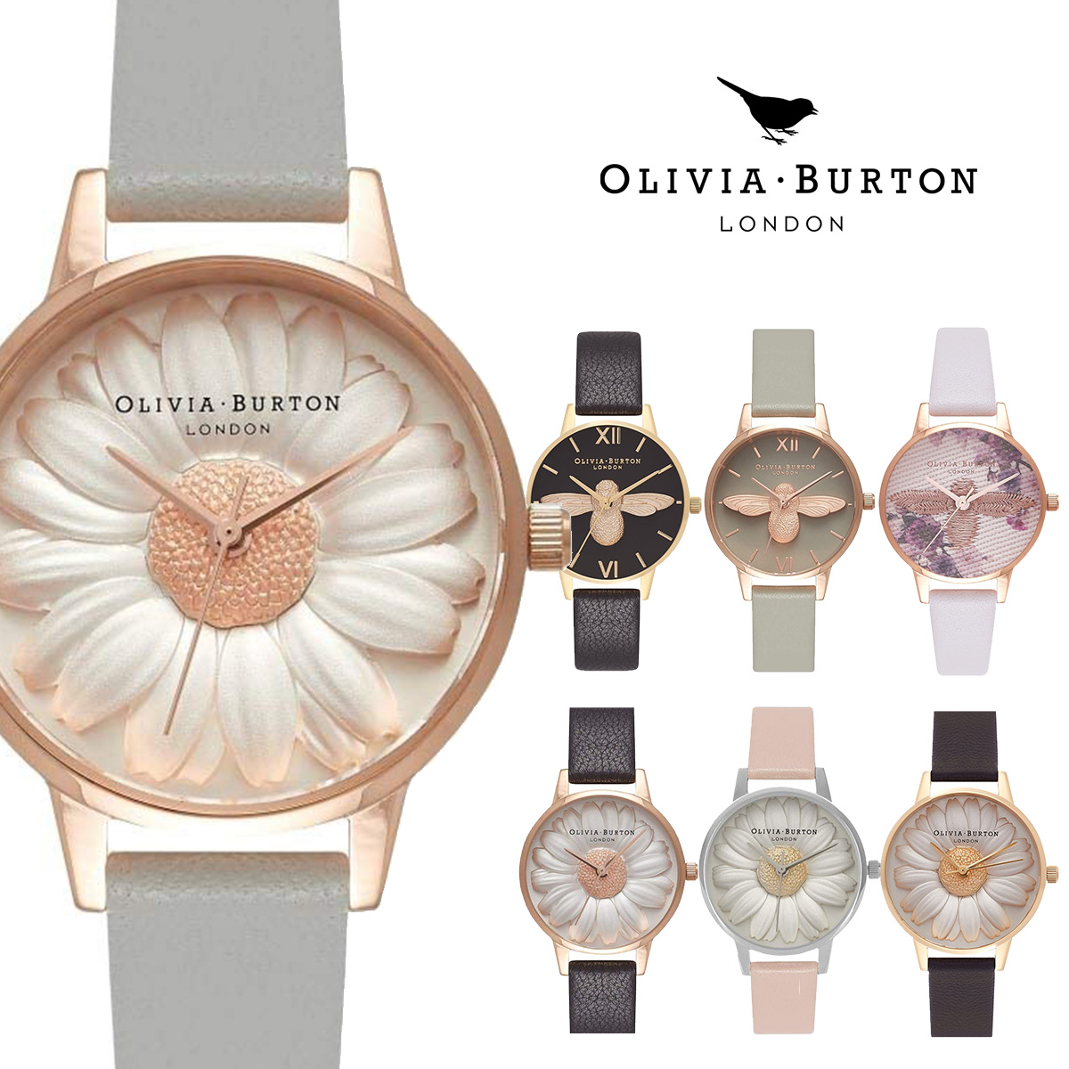【楽天市場】OLIVIA BURTON オリビアバートン 腕時計 レディース 15EG38 OB15EG39 OB15EG50