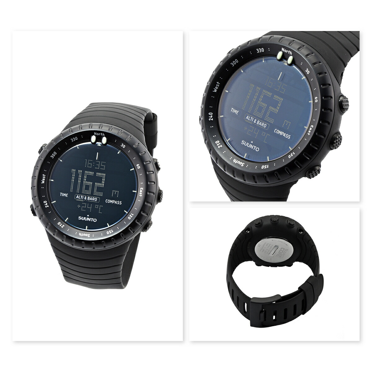 楽天市場 Suunto スント Core All Black コア オール ブラック Ss スントコア 時計 腕時計 セレクトショップ Number11