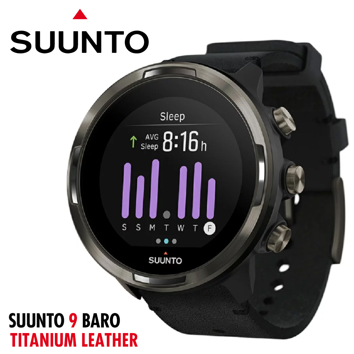 スント Suunto 9 Suunto 心拍数 Leather スント 送料無料 Suunto 全品送料無料 Titanium Leather チタニウム Baro Titanium スント9 バロ レザー チタン スマートウォッチ 腕時計 スポーツウォッチ デジタル ランニング Gps メンズ アウトドア 防水 スポーツ 登山