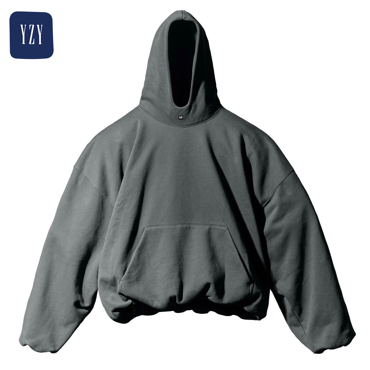 楽天市場】YEEZY × GAP 55 SHRUNKEN HOODIE 470824-00-2 DARK GREY1 